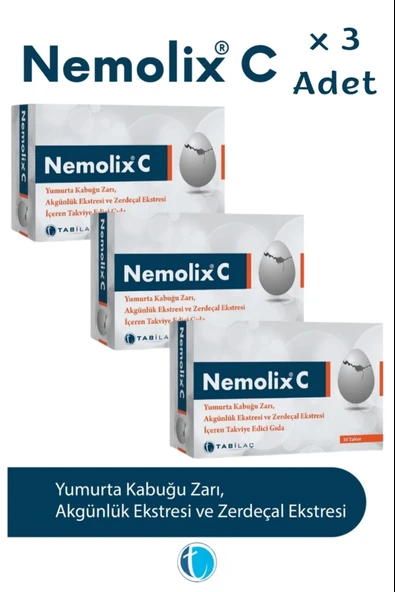 Nemolix C 30 Tablet 3 Adet ürün görseli 1