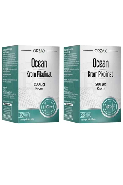 Ocean Krom Pikolinat 200 Mcg 90 Kapsül 2 Adet ürün görseli 1