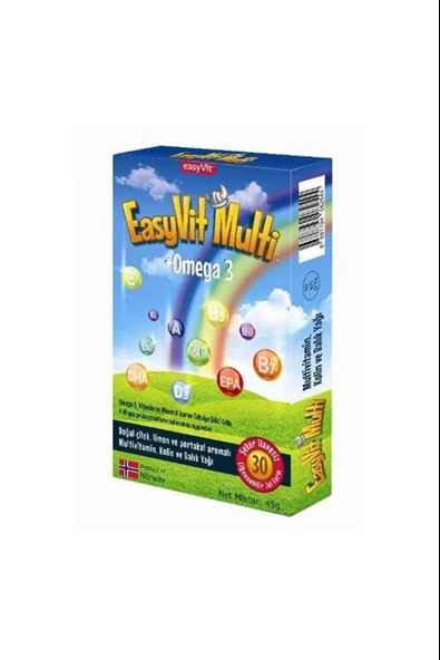EasyFishoil Multi Omega 3 30 Tablet ürün görseli 1