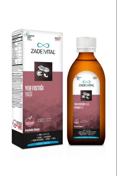 Zade Vital Yer Fıstığı Yağı 150 ml ürün görseli 1