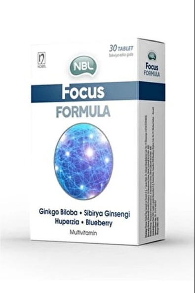 Nbl Focus Formula 30 Tablet ürün görseli 1