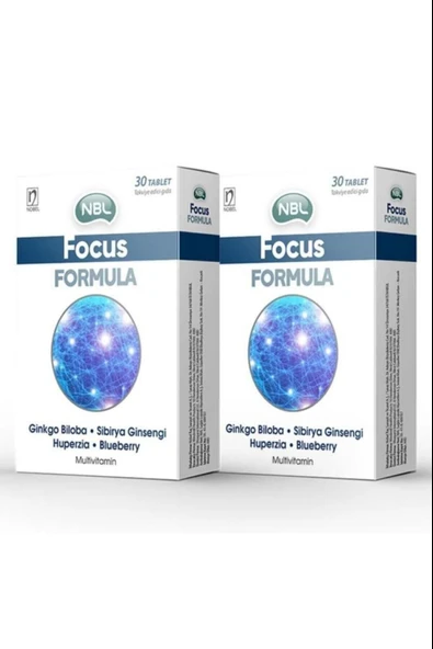 Nbl Focus Formula 30 Tablet 2 Adet ürün görseli 1