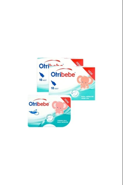Otrıbebe Nazal Aspiratör + 2 Paket 10'lu Yedek Uç ürün görseli 1