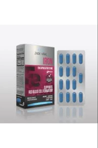Zade Vital Iron Fe 30 Kapsül ürün görseli 1