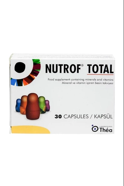 Nutrof Total 30 Kapsül ürün görseli 1