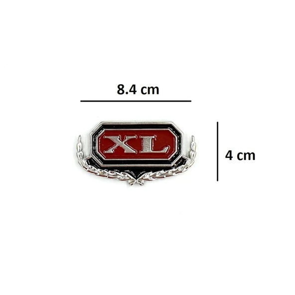 XL Metal Arma Büyük Boy Etiketçilere Özel Armalar Kaliteli Ürün 2 Adet ürün görseli 1