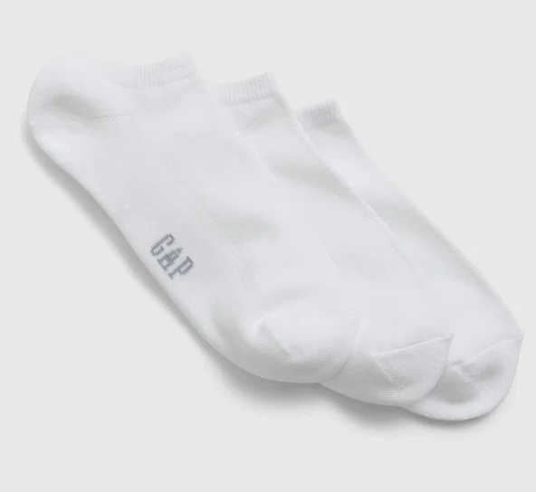 Gap Basic Ankle 3'lü Çorap Seti Unisex Çorap - Resim 2
