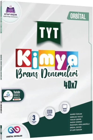 Orbital Tyt Kimya 40x17 Branş Denemeleri ürün görseli 1