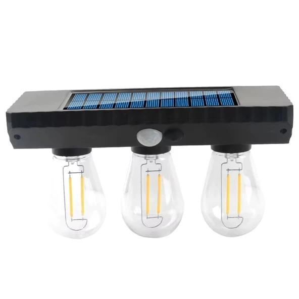 Fithome Yt-819 3 Watt Suya Dayanıklı Hareket Sensörlü Solar Led Lamba ürün görseli 1
