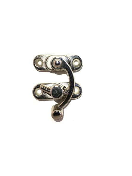 Yay Gözü, Ahşap Kutu Klipsi - Küçük 28x33 Mm, Nikel 1 Adet ürün görseli 1
