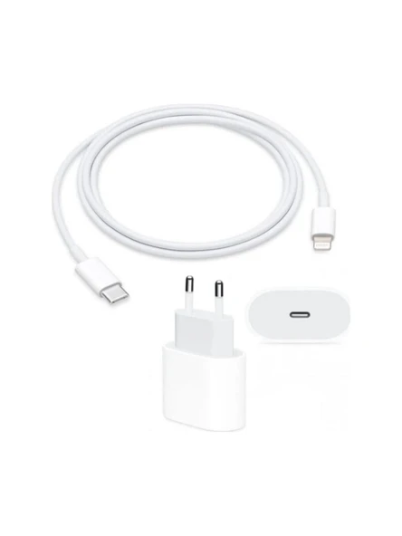 APPLE 20 W+LİGHTİNG KABLO  SET (BUNDLE) ürün görseli 1