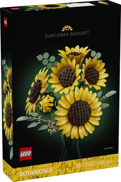LEGO Botanicals 11502 Sunflower Bouquet ürün görseli 1
