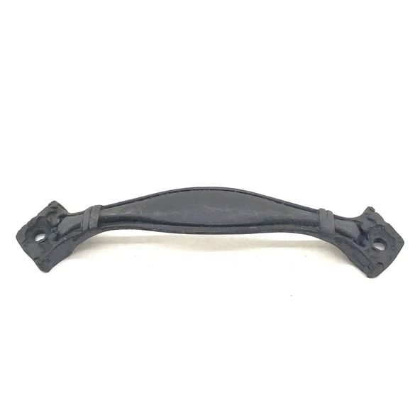 Antika Tarz Dekoratif Pirinç Deste Mobilya Kulbu - 25x120 Mm, Oksit ürün görseli 1