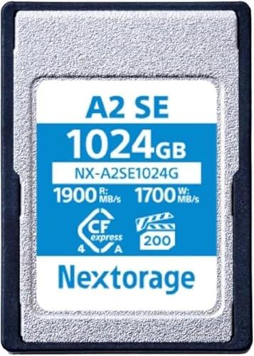 Nextorage CFexpress Tip A Kart 1024 GB, VPG200 Japon hafıza kartı veri depolama CF Express Tip A Kart, Sony/Fujifilm için kamera aksesuarları, A2SE NX-A2SE1024G ürün görseli 1