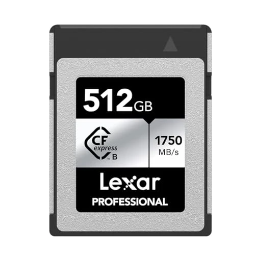 LEXAR Kart CFexpress PRO Tip B Gümüş Serisi 512GB - R1750/W1300MB/s ürün görseli 1