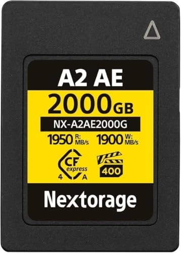 Nextorage CFexpress 4.0 Type A kart 2000 GB, Japon hafıza kartı veri depolama CF Express Type A, Sony için kamera aksesuarları, A2AE NX-A2AE2000G ürün görseli 1