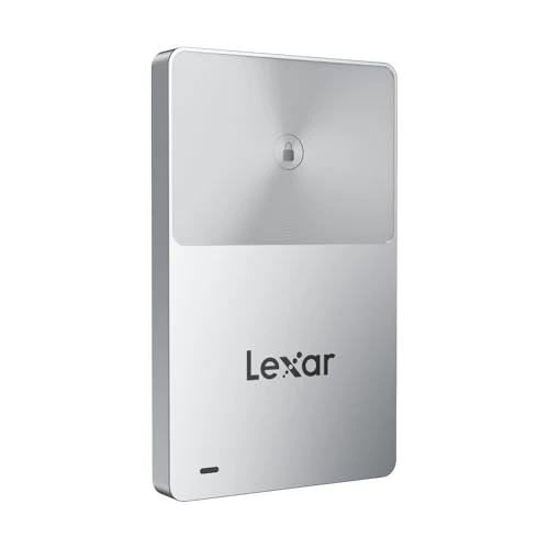 Lexar TouchLock Taşınabilir SSD 1 TB, Tek Dokunuşla NFC Şifreleme Kimlik Doğrulaması, Harici Katı Hal Sürücüleri USB 3.2 Gen2, iPhone 17/16, Tablet, PC için Manyetik Telefon SSD Desteği ürün görseli 1