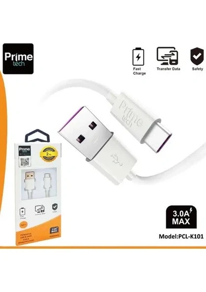 Norino Type-C Qc3 Hızlı 1 Metre Şarj Kablosu PCL-K101 ürün görseli 1