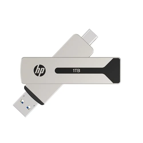 HP 911 Pro 1 TB USB 3.2 OTG Tip-C/Tip-A Flash Sürücü, 1000 MB/sn'ye kadar ürün görseli 1