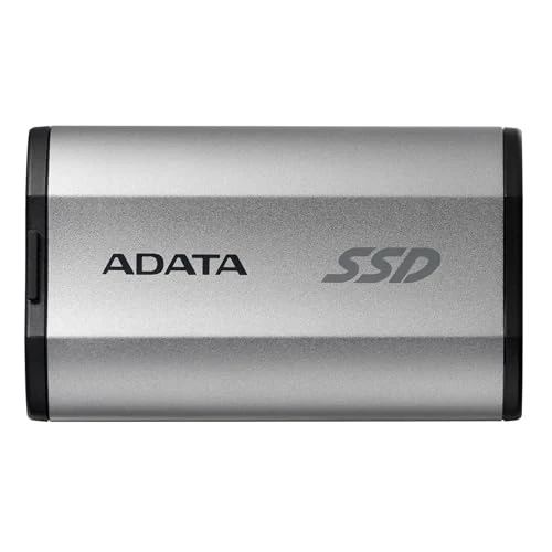 ADATA 1000 GB SD810 Harici SSD Dayanıklı, Siyah, SD810-1000G-CBK ürün görseli 1
