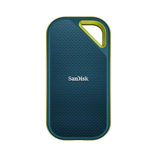 SANDISK Extreme PRO Taşınabilir SSD 2TB (2000MB/s'ye kadar Okuma/Yazma hızları, 256 bit AES Donanım şifreleme, Üç Metreye kadar Düşme Koruması, IP65 Suya ve Toza Dayanıklılık) Monterey ürün görseli 1