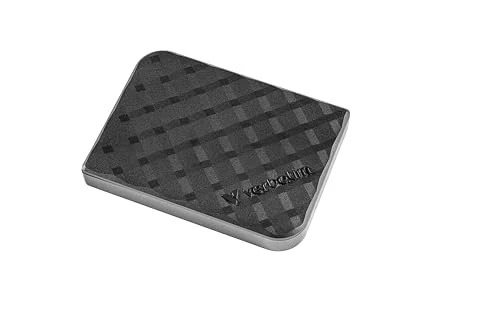 Verbatim Store 'n' Go Mini Diamond Taşınabilir SSD 512 GB, USB 3.2 Gen 2, USB-C Adaptörlü 1000 MB/s, Kompakt 35 g, Yüksek Hızlı Veri Aktarımı, Nero Yedekleme Yazılımı, PC ve Mac için, Siyah ürün görseli 1
