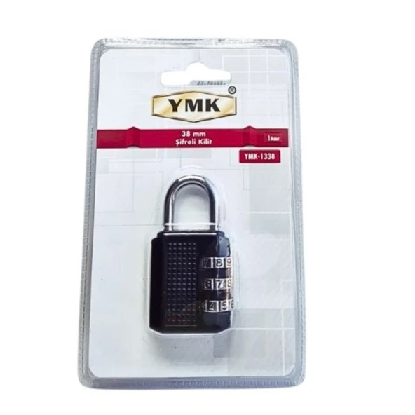 Şifreli Asma Kilit 38mm Ymk-1338 - Resim 3