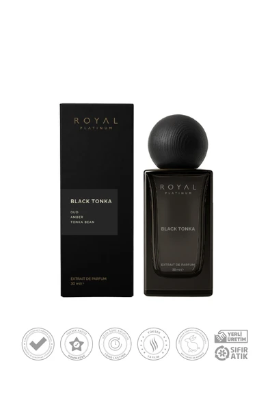 BLACK TONKA 30 ML NICHE PARFÜM - Resim 4