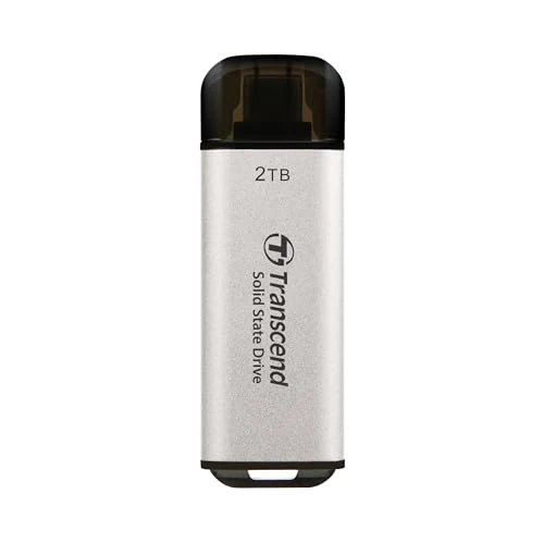 Transcend ESD300 2TB USB-C Harici SSD 1050MB/s iPhone 17/16/15 Pro, MacBook ve iPad Pro için İdeal, Yüksek Hızlı Veri Yedekleme ve Aktarım TS2TESD300S ürün görseli 1
