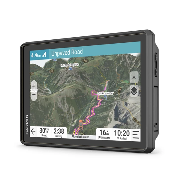 Garmin Tread 2 Overland Edition - sağlam her türlü araziye uygun navigasyon sistemi, 8" (20,3 cm) dokunmatik ekran, entegreReach Messenger, araca özel rota rehberliği ürün görseli 1