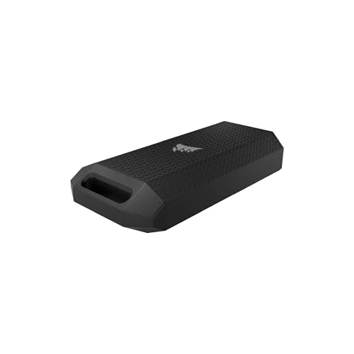 Corsair EX400U Survivor 2 TB USB4 Harici SSD - 4.000 MB/s'ye kadar, IP55 Koruma Türü, PC, Mac ve iPad için Tak ve Çalıştır - Siyah ürün görseli 1