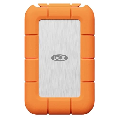 LaCie Rugged SSD4 1 TB, 40 Gbps USB-C, Turuncu, Veri Kurtarma Hizmeti (STND1000400) ürün görseli 1