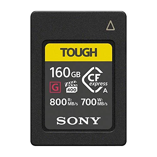 Sony CEA-G160T Compact Flash Express Bellek Kartı (160 GB, Tip A, 800 MB/s Okuma, 700 MB/s Yazma), Siyah ürün görseli 1