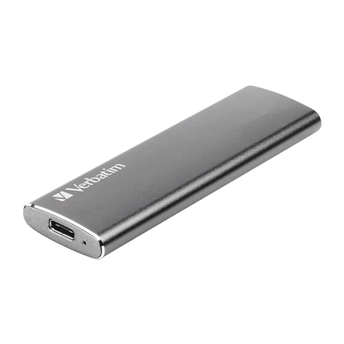 Verbatim Vx500 SSD 1 TB Uzay Grisi 29g Harici SSD USB 3.0 SSD Windows ve Mac OS X için Hafif Taşınabilir Sürücü USB-C Yüksek Hızlı Flash Bellek Okuma 500 MB/s Yazma 290 MB/s ürün görseli 1