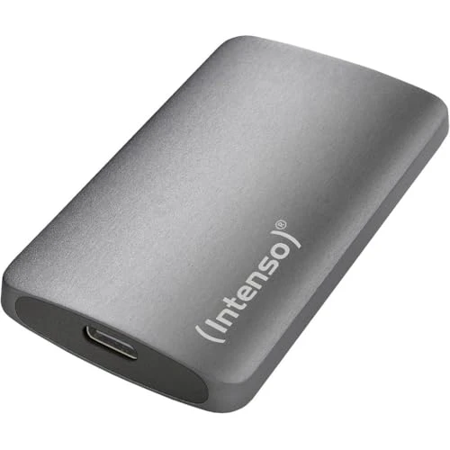 Intenso Harici SSD TX800, 1 TB Taşınabilir Katı Hal Sürücüsü, Süper Hızlı USB 3.2 Gen 2x2 (20 Gbit/s), 2100 MB/s'ye kadar ürün görseli 1