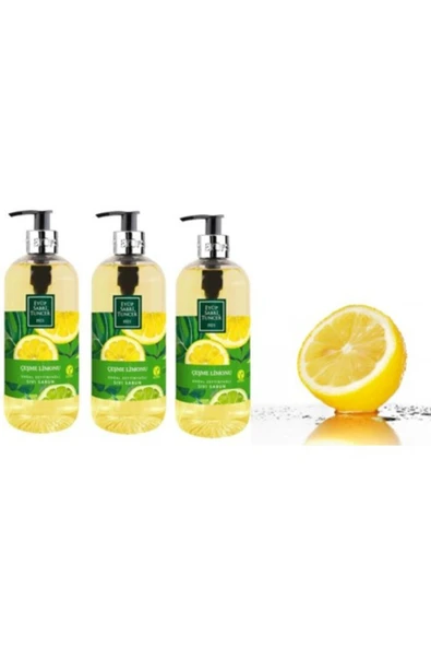 Eyüp Sabri Tuncer 500 ml Çeşme Limonu Sıvı Sabun 3 Adet ürün görseli 1