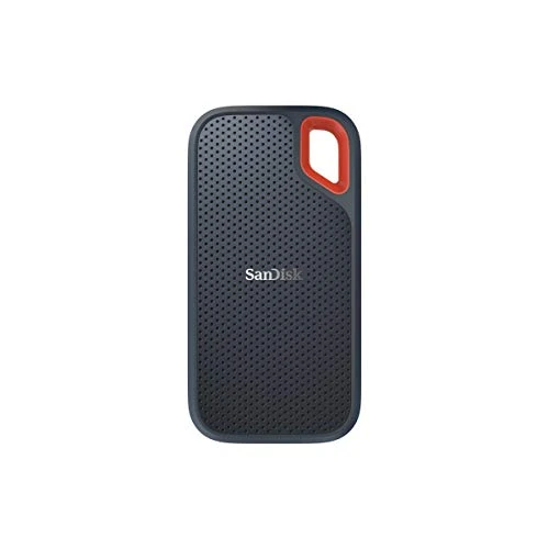 SanDisk Extreme 2 TB Taşınabilir SSD Katı Hal Sürücüsü (USB-C, 550 MB/s aktarım hızına sahip, AES şifrelemeli ve darbeye, suya ve toza dayanıklıdır) ürün görseli 1