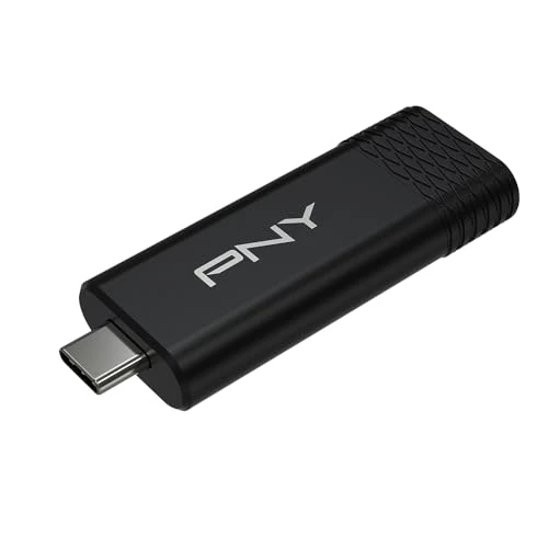 PNY 2 TB PRO Elite V3™ Type-C® USB 3.2 Gen 2 Flash Sürücü - 1000 MB/s'ye kadar Okuma, 800 MB/s'ye kadar Yazma, Veri Depolama ve Aktarım için Olağanüstü Performans Üstün Metal Tasarım, USB-C ürün görseli 1