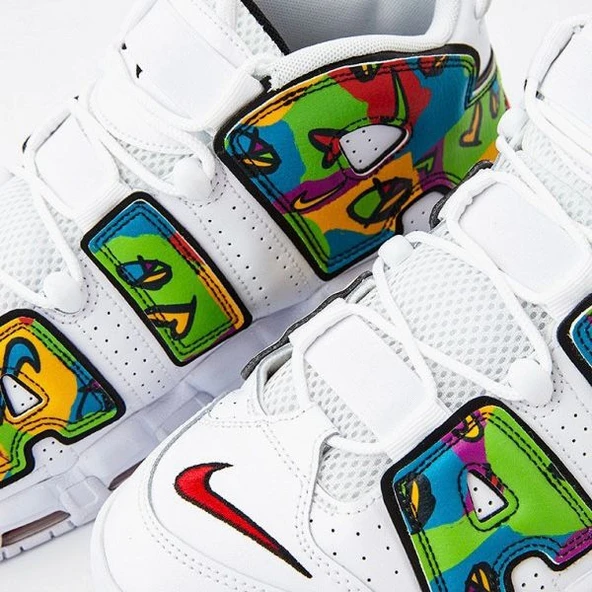 PTTAVM: Nike Air More Uptempo Peace Love Basketball Unisex Spor