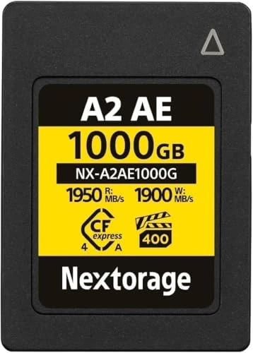Nextorage CFexpress 4.0 Type A kart 1000 GB, Japon hafıza kartı veri depolama CF Express Type A, Sony için kamera aksesuarları, A2AE NX-A2AE1000G ürün görseli 1