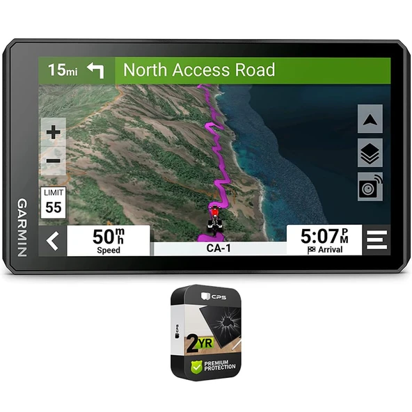 Garmin 010-02781-00 zumo XT2 6 inç GPS motosiklet Navigator | Resmi ABD Ortak Modeli | Sche with 2 YR CPS Advancedd Protection Pack ürün görseli 1