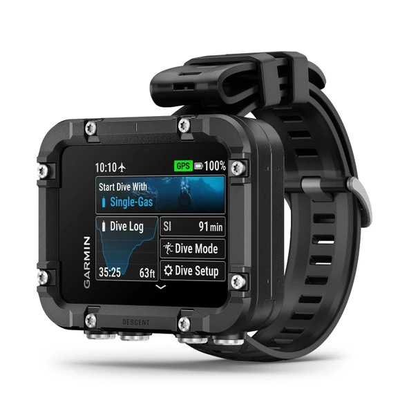 Garmin DescentTM X30, Dive Computer, Surface GPS, Düğme Kontrolleri, Vibrant 2.4-inch Color Display, Up to 30 Hours of Battery Life Display, Up to 30 Hours of Battery Life ürün görseli 1