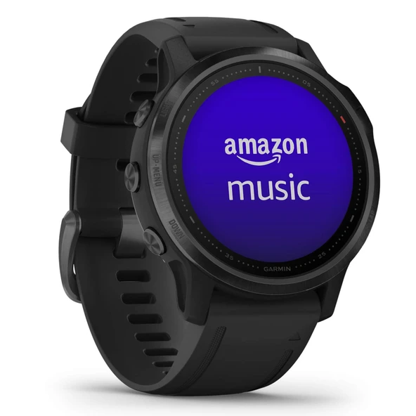 Garmin [yenilenmiş Fenix ​​\u200b\u200b6S PRO - bilekten kalp atış hızı ölçümü, uzun pil ömrü, su geçirmez  kompakt GPS çoklu spor akıllı saati ürün görseli 1