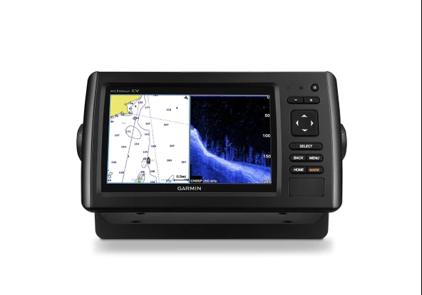 Garmin 010-01801-01 Echomap Chirp 74Cv ile transducer ürün görseli 1
