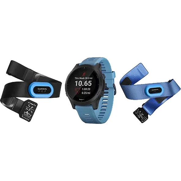 Garmin Forerunner 945 Triatlon Paketi mavi ürün görseli 1