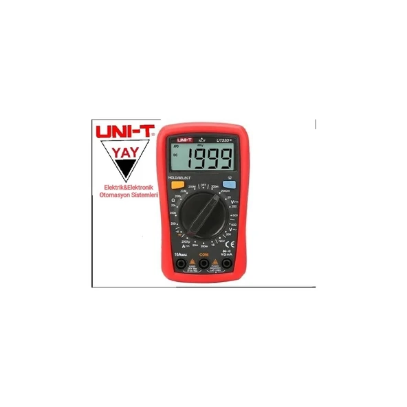 UT33D+ 600V 10A Dijital Multimetre ürün görseli 1