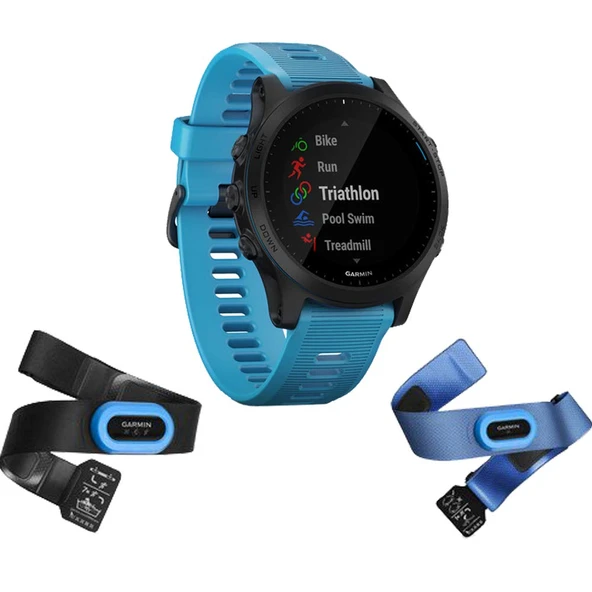Garmin Forerunner 945 Sche, Premium GPS Koşu/Triathlon Smartwatch with Music, Bluewatch ürün görseli 1