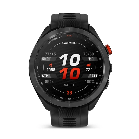 Garmin Yaklaşım S70, 47mm, Premium GPS Golf Watch, Black ürün görseli 1