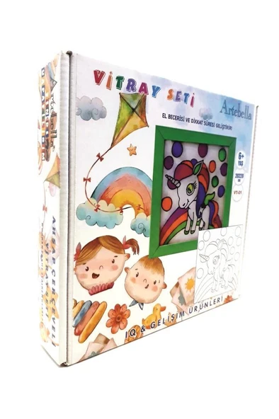 Cam Vitray Seti Unicorn VT-01 ürün görseli 1