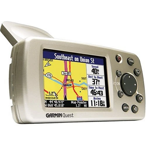 Remanufactured Garmin Quest Pocket-boyut GPS Navigator ürün görseli 1